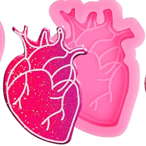 Molde silicón Corazón humano 528