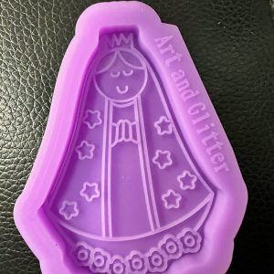 Molde de Virgencita 6cm alto (religioso) 746
