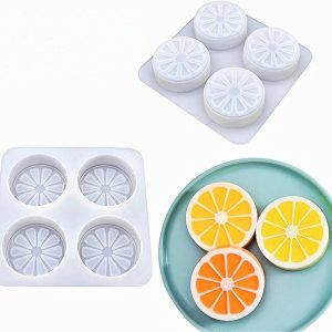 Molde en forma de cítrico (limón naranja) 791