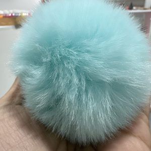 Pompón Azul celeste